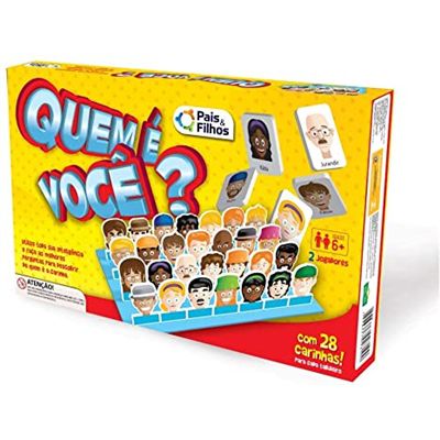 Jogo Quem É Voce Super Jogos - 2810 - Pais e Filhos