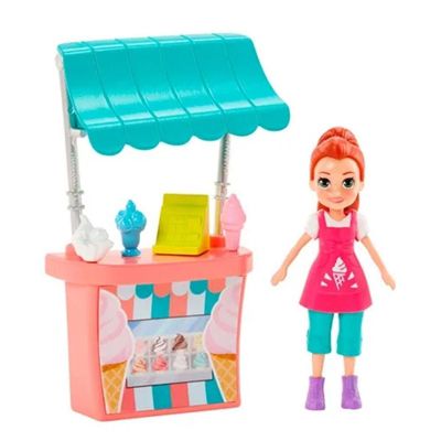 Polly Pocket Mattel Caminhão De Sorvetes