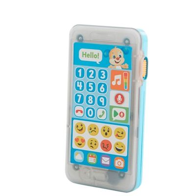 Telefone Emojis - Cachorrinho Azul - Fisher-Price - FHJ18 - Mattel