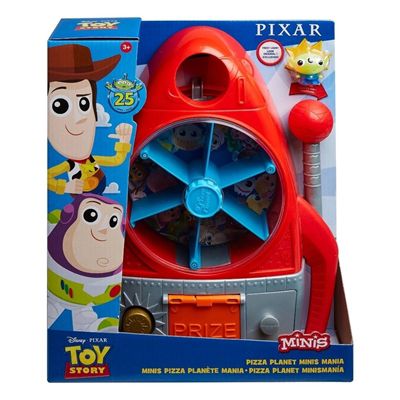 Toy Story - Pizza Planeta - Cenário Com Boneco - GJH65 - Mattel