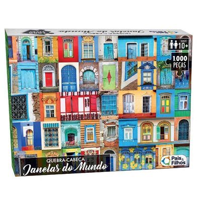 Quebra Cabeça Portugal Grande 1000 pçs 54x74 cm Puzzle Jogo