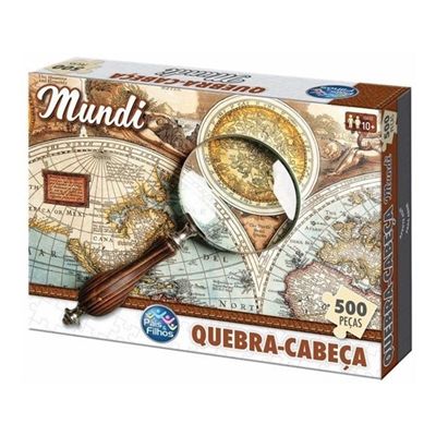 Quebra Cabeça 500 peças – Machu Picchu – Walderes Jogos