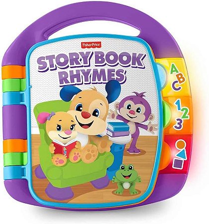 Livro - Aprender e Brincar - Meu Primeiro Livro de Rimas - CDH62  Fisher-Price