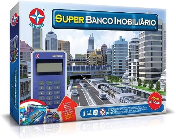 Super Banco Imobiliário - Máquina de Cartão - 1201602800034 - Estrela