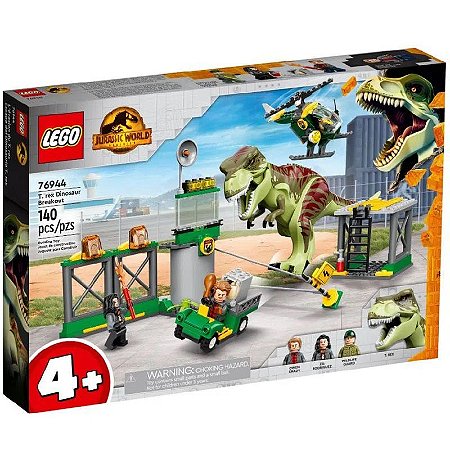 Lego - Jurassic World - Fuga de Dinossauro T-Rex - 76944