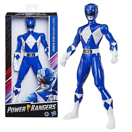 Figura Power Rangers - Azul - 25cm - Hasbro