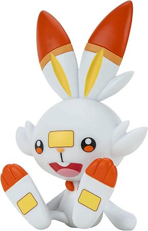 Pokemon - Figura De Vinyl Scorbunny W3 - 2770 - Sunny  -  Real Brinquedos