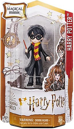 Bonecos Amuletos Mágicos Harry - Harry Potter 7cm - 2820 - Sunny