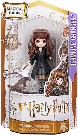 Bonecos Amuletos Mágicos Hermione  Harry Potter - 7 cm- 2821 - Sunny