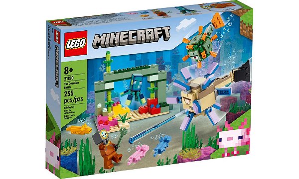 Lego Minecraft - A Batalha do Guardião - 255 Peças - 21180 - Lego
