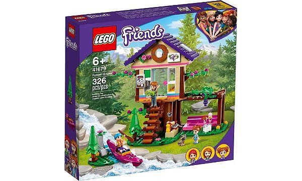 Lego Friends - Casa da Floresta - 326 Peças - 41679 - Lego✔