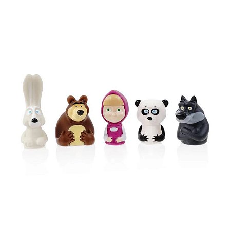 Dedoches Masha e o Urso - 00046 - Estrela - Real Brinquedos