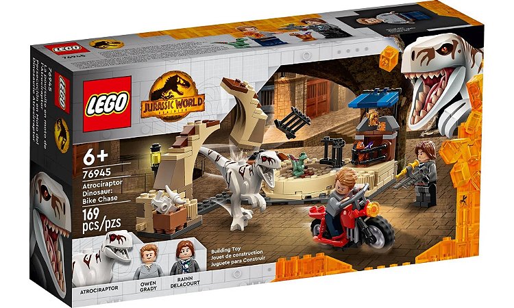 Lego Jurassic World - Dinossauro Atrociraptor - 76945