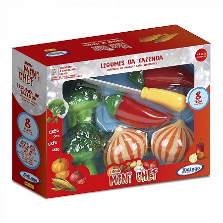 Legumes da Fazenda - Mini Chef - 27865 - Xalingo
