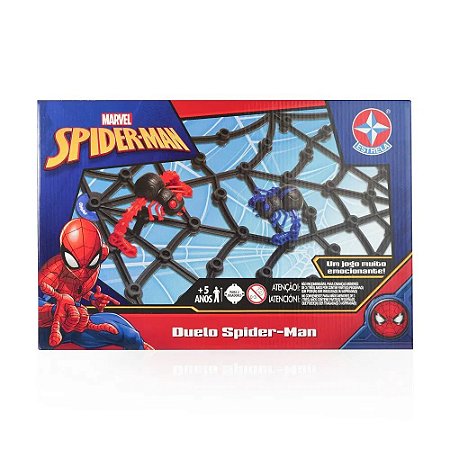 Jogo Duelo Homem Aranha - 900073 - Estrela - Real Brinquedos
