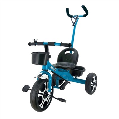 Triciclo Azul Com Apoiador - 7630 - Zippy Toys