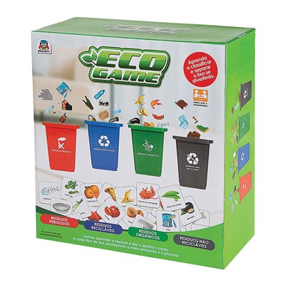Jogo Eco Game - Reciclar - 1002 - Braskit
