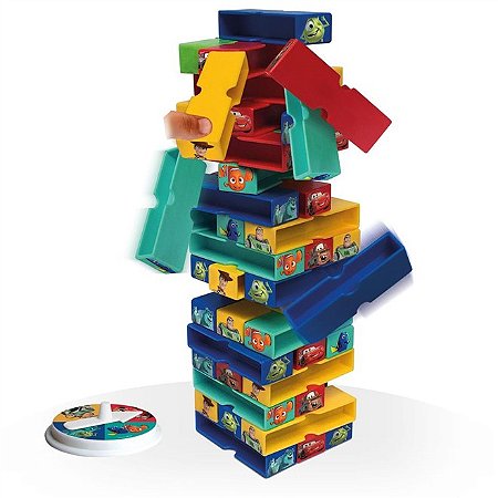 Jogo Torre De Equilíbrio Uno Stacko Brinquedo Uno