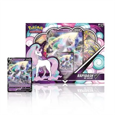 Box Card Jogo tcg Pokémon - Coleção Rapidash De Galar V - 31071 -Copag