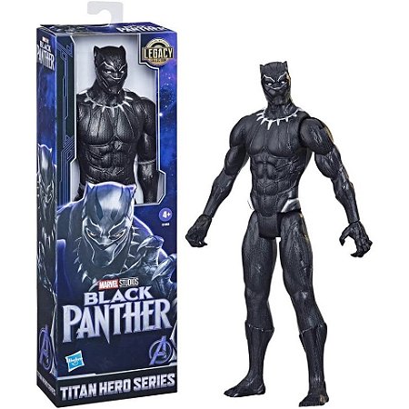 Boneco Pantera Negra - Marvel Titan Hero - 30cm - E1363 - Hasbro