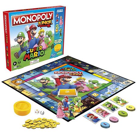 Jogo Monopoly Jr. - Super Mario - F4817 - Hasbro