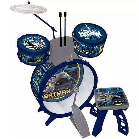 Bateria Infantil Batman Cavaleiro das Trevas - F00041 - Barão