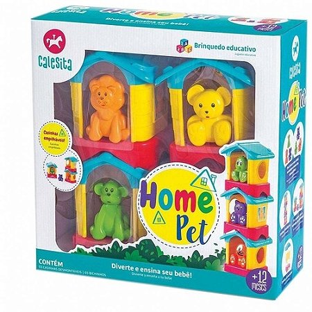 Brinquedo Educativo - Home Pet - 839 - Calesita