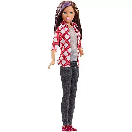 Barbie Dramhouse - Morena Mecha Roxa - GHR32 - Mattel
