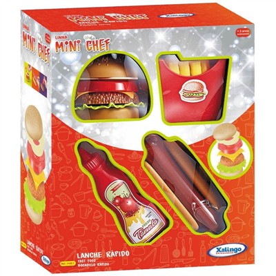 Mini Chef - Lanche Rápido - 11421 - Xalingo