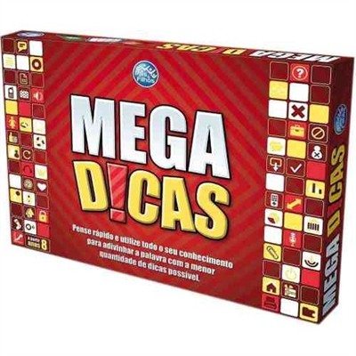 Jogo De Tabuleiro - Mega Dicas - 7299 - Pais E Filhos