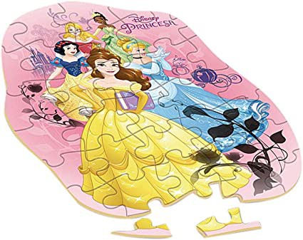 Quebra-cabeça Princesas da Disney 30 peças - Importados Lili