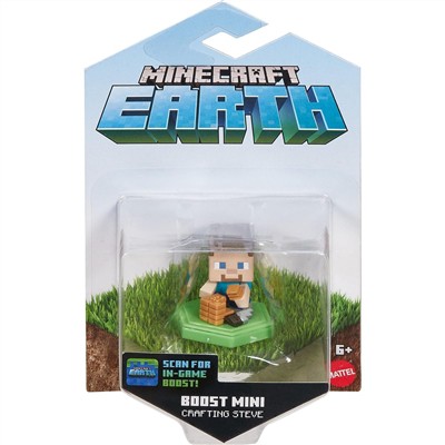 Mini Boneco Minecraft  - Crafting Steve - Minecraft - GKT32 -  Mattel