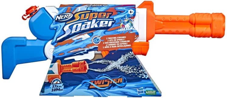 Lançador de Água Nerf Super Soaker Twister - F3884 - Hasbro