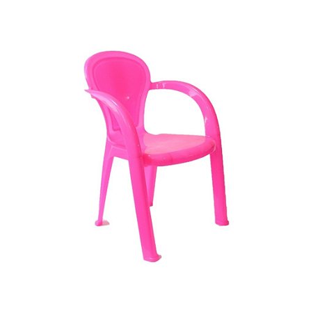 Cadeira Infantil - Rosa 50Cm - 50 - Usual Plastic - Real Brinquedos