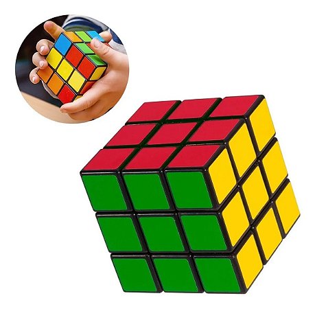 Cubo Magico Básico - 3x3 - Colorido - VB618 - Vipimport