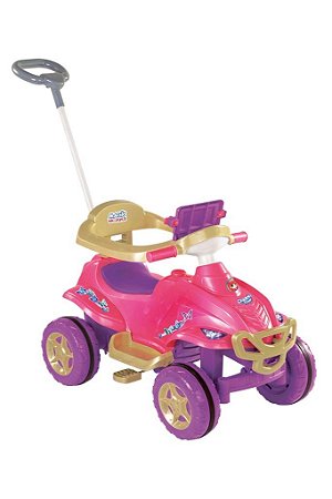 Quadriciclo Pedal Toys Princesa - 9404 - Magic Toys