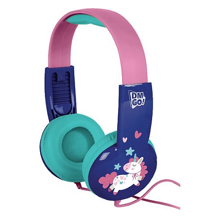 Headphone Kids Menina - Cores Sortidas -  DMGO6347 - Dm Toys