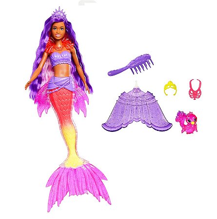 Barbie - Sereia Power - Chelsea Playset Arrecife de Aquaria - Mattel