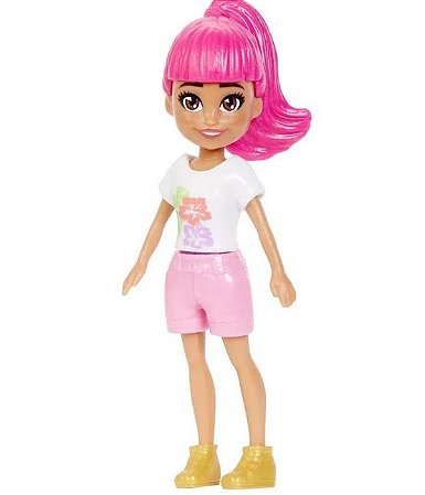 Boneca Polly Pocket Básica - Margot Monrovia  - Fwy19 - Mattel