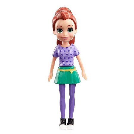 Boneca Polly Pocket Básica - Lila - FWY19 - Mattel