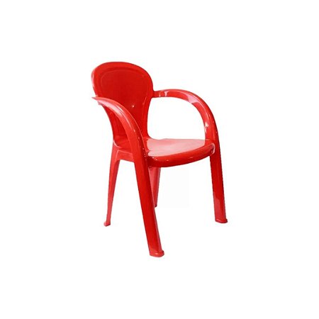 Cadeira  Infantil  - Vermelho - 47 - Usual Plastic