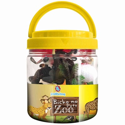 Miniaturas Bicho No Pote Zoo - 2319 - Polibrinq
