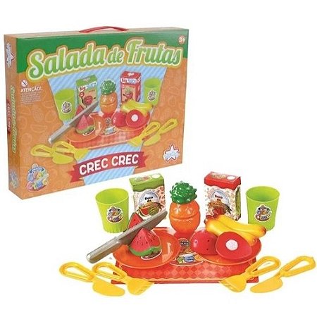 Comidinha de Brinquedo Crec Crec Salada de Frutas - 346 - Big Star