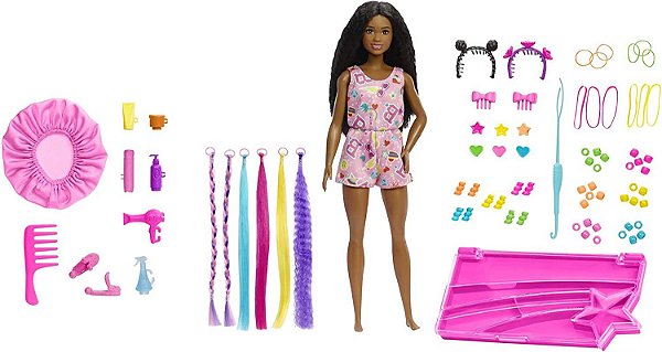 Barbie Boneca Brooklyn Penteados Divertidos -  HHM39 - Mattel