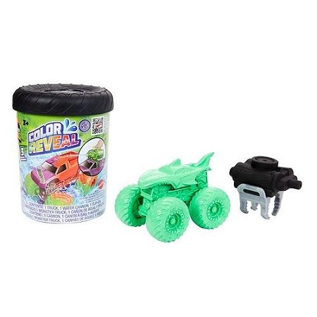 Hot Wheels Veículo de brinquedo Color Reveal 1:64 Surpresa - HJF39 - Mattel