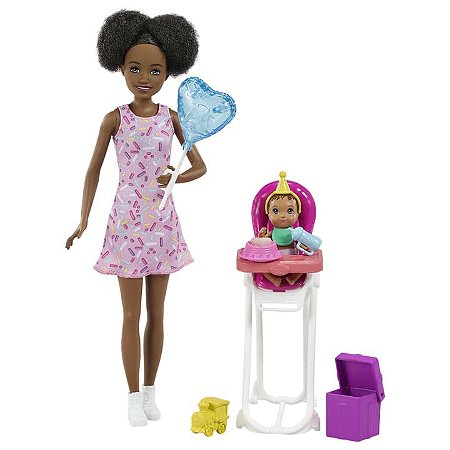 Boneca Barbie Skipper Babá Aniversário  - GRP41 - Mattel