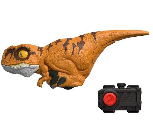 Jurassic World Click Tracker Atrociraptor Tiger  - Com Controle - GYN38 - Mattel