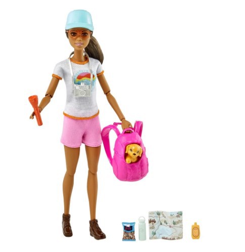 Boneca Articulada - Barbie - Fashionista - Turista - GKH73 - Mattel