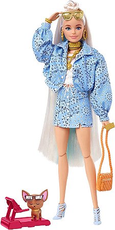 Boneca Barbie Extra 16 - Loira - GRN27 - Mattel