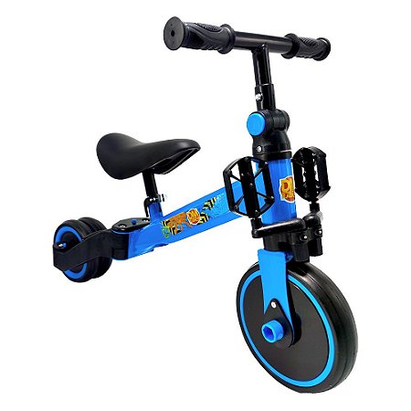 Triciclo 2 em 1 DM RADICAL – DMR6239 -  Azul - Dm Toys